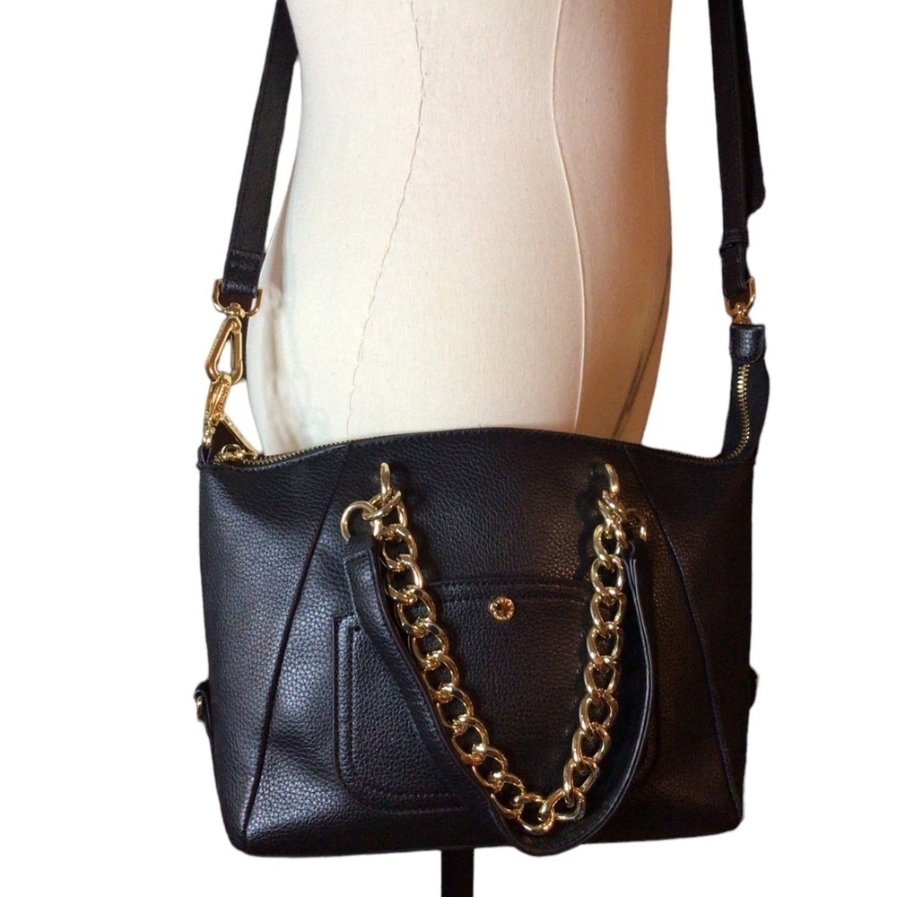 Steve Madden Shoulder Bag Crossbody Strap Black